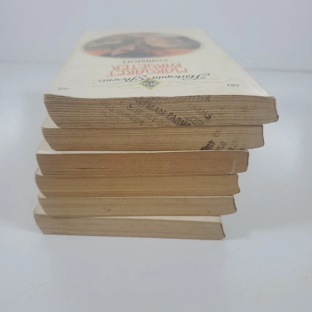 Harlequin Romances Vintage Books 1980s. Various Authors. Lot Of 6